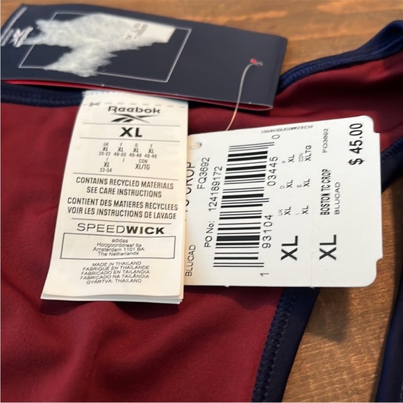 Reebok Speedwick Crop Top - Picture 5 of 6